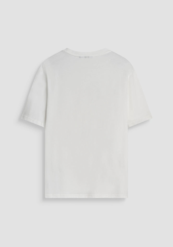 T-SHIRT RELAXED FIT BRANCA LOGO  ANTONY MORATO