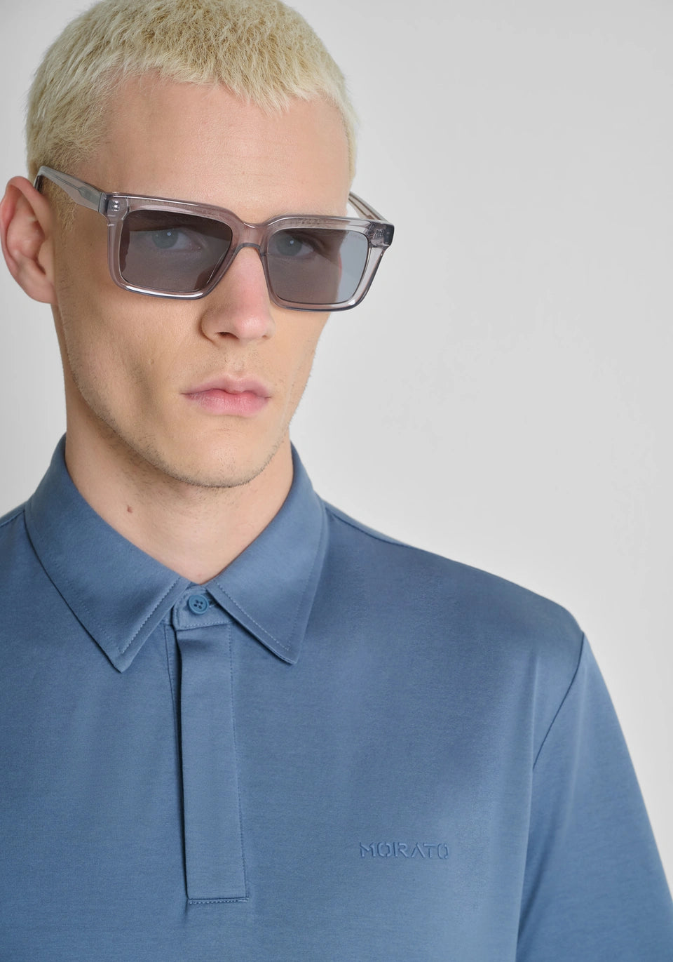 POLO BÁSICO AZUL ANTONY MORATO