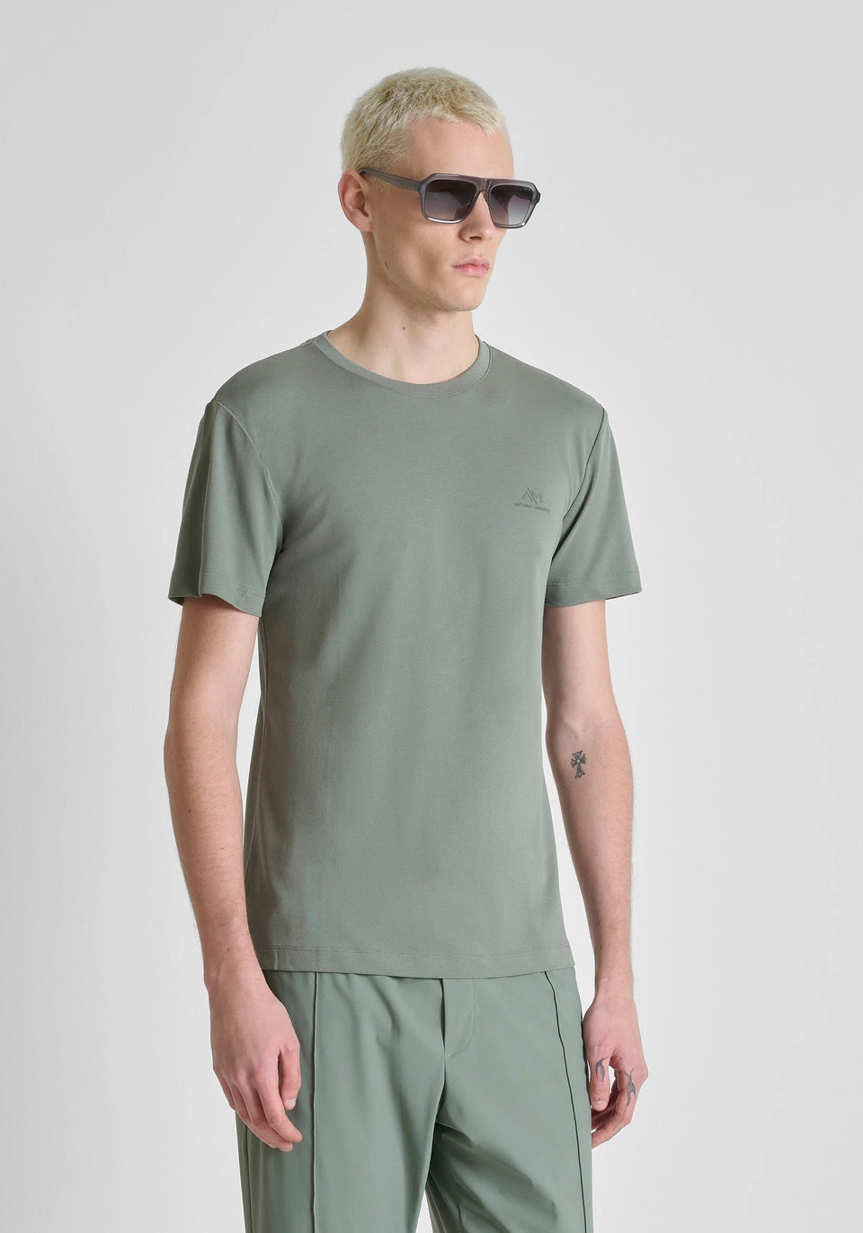 T SHIRT VERDE SLIM FIT ANTONY MORATO