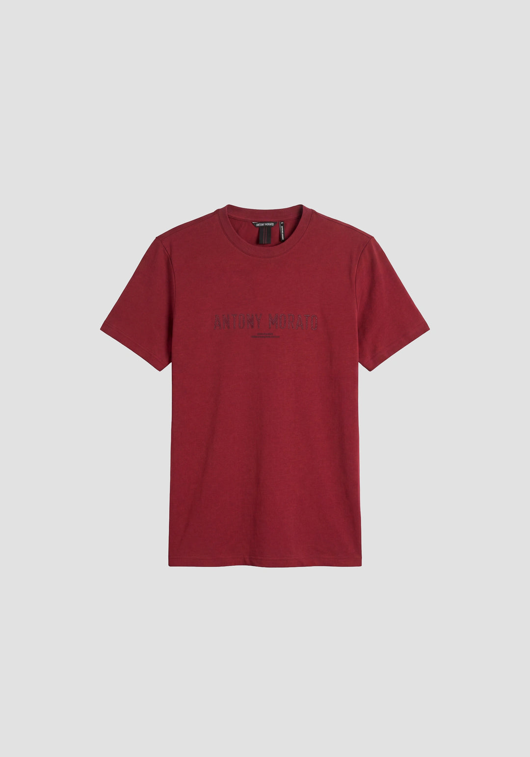 T-SHIRT BORDÔ COM LOGO ANTONY MORATO
