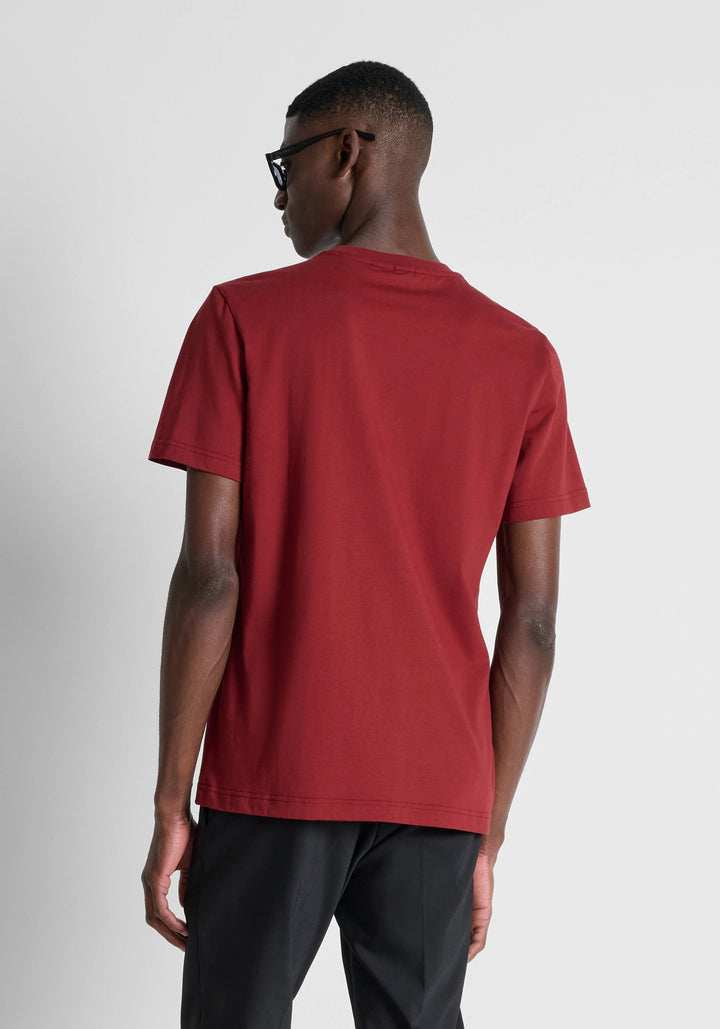 T-SHIRT BORDÔ COM LOGO ANTONY MORATO