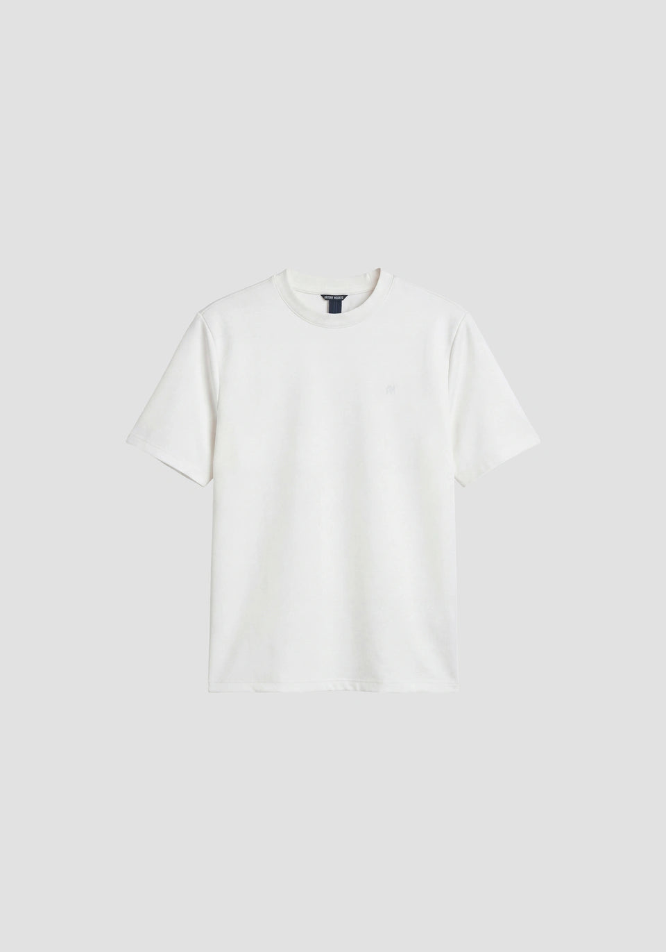 T-SHIRT BRANCA RELAXED FIT COM LOGÓTIPO BORDADO ANTONY MORATO