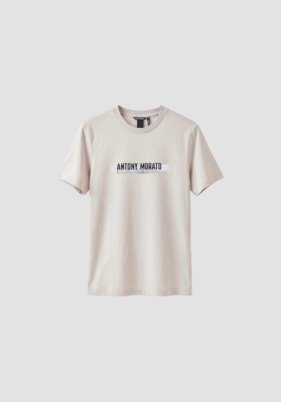 T-SHIRT BEGE COM ESTAMPADO FRONTAL ANTONY MORATO