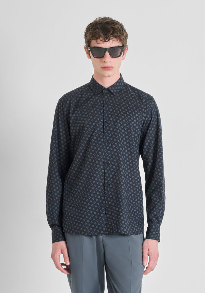 CAMISA ESTAMPADO AZUL  ANTONY MORATO