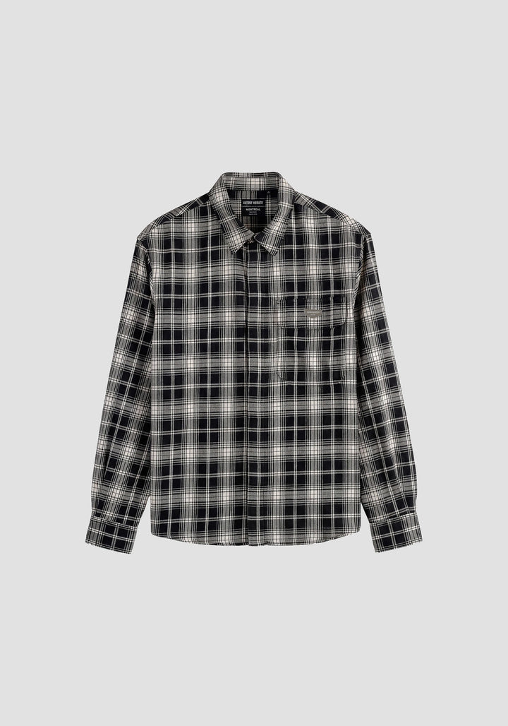 CAMISA XADREZ PRETO E BRANCO ANTONY MORATO