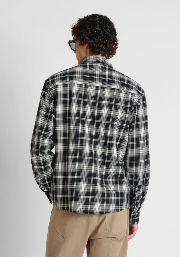 CAMISA XADREZ PRETO E BRANCO ANTONY MORATO
