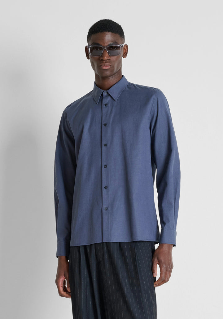 CAMISA AZUL ÍNDIGO EM SARJA ANTONY MORATO