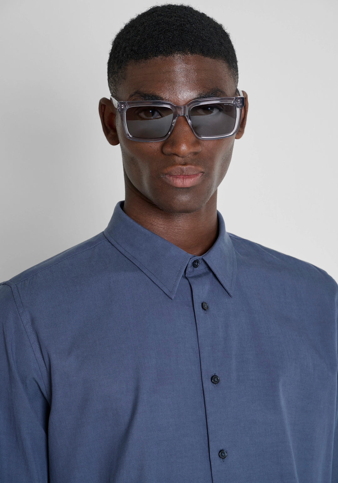 CAMISA AZUL ÍNDIGO EM SARJA ANTONY MORATO