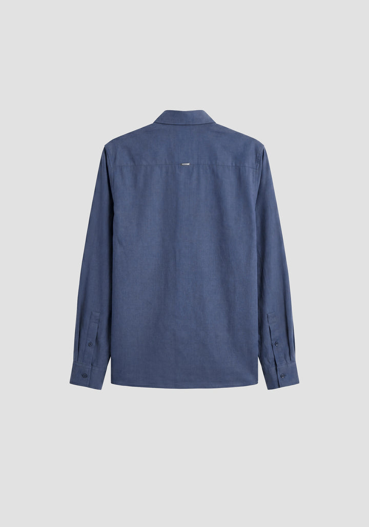 CAMISA AZUL ÍNDIGO EM SARJA ANTONY MORATO