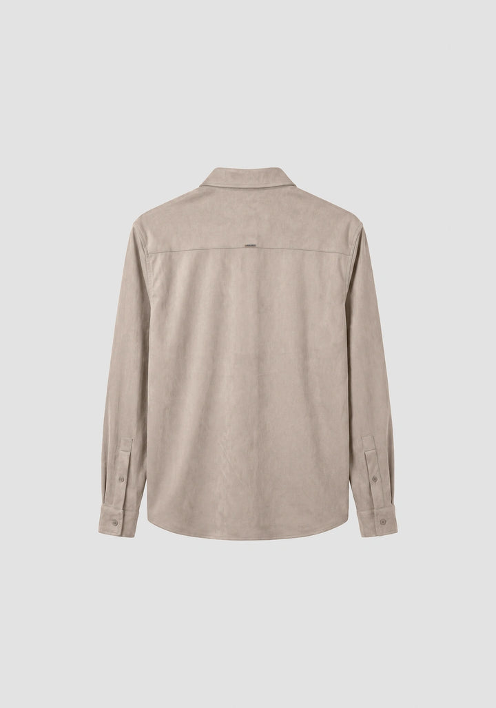 CAMISA BEGE EFEITO CAMURÇA ANTONY MORATO