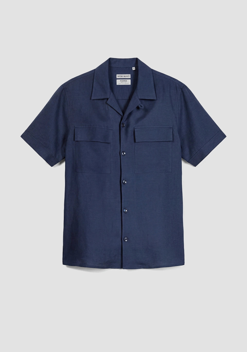 CAMISA AZUL EM LINHO ANTONY MORATO