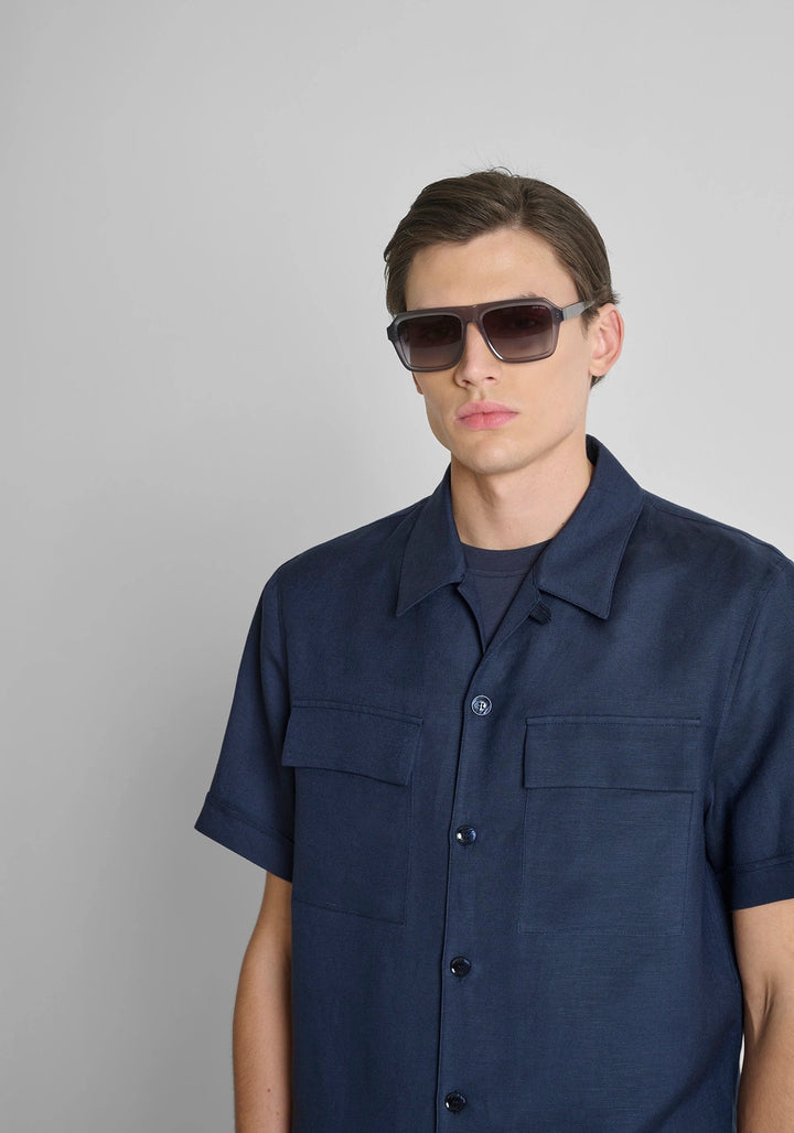 CAMISA AZUL EM LINHO ANTONY MORATO