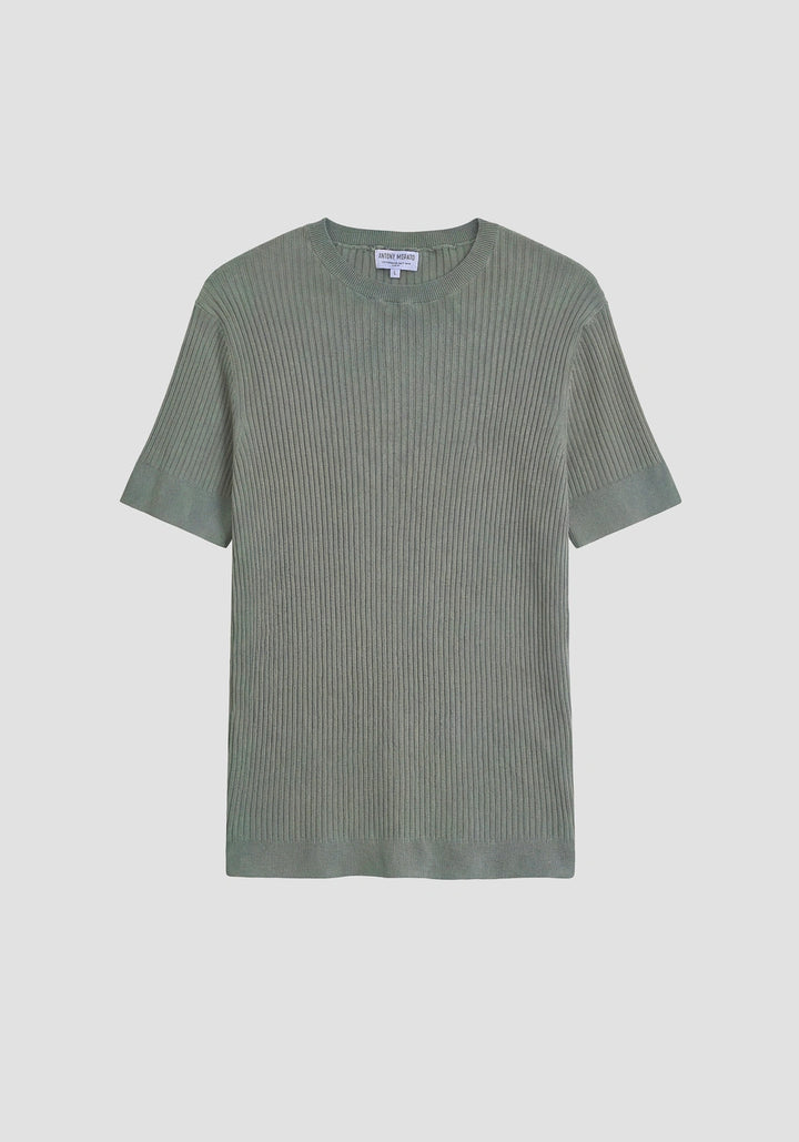 T-SHIRT VERDE MILITAR CANELADA ANTONY MORATO