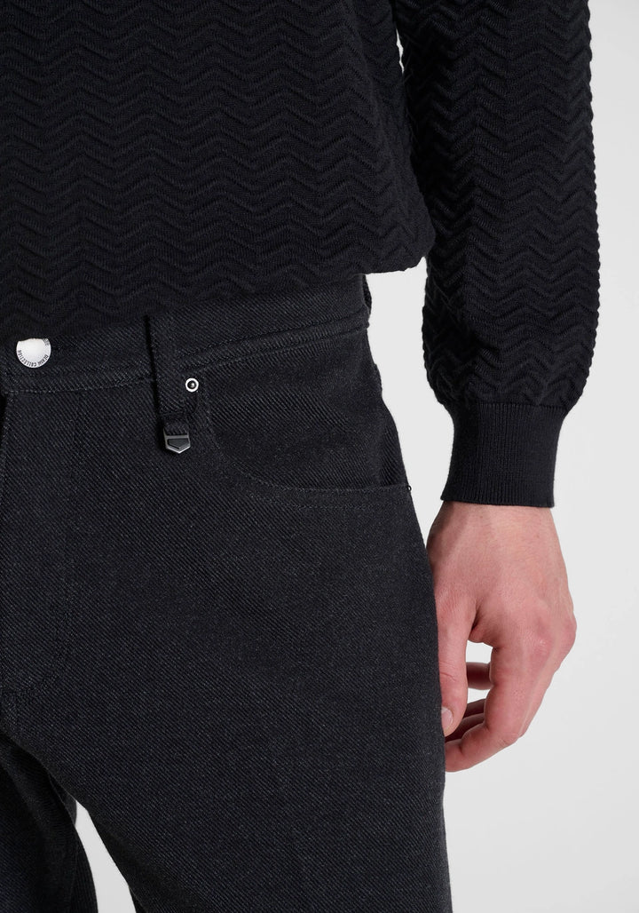CALÇA PRETA SLIM FIT ARGON ANTONY MORATO