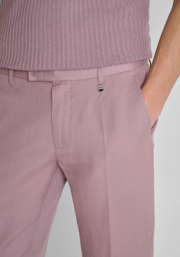 CALÇA MALVA EM LINHO ANTONY MORATO