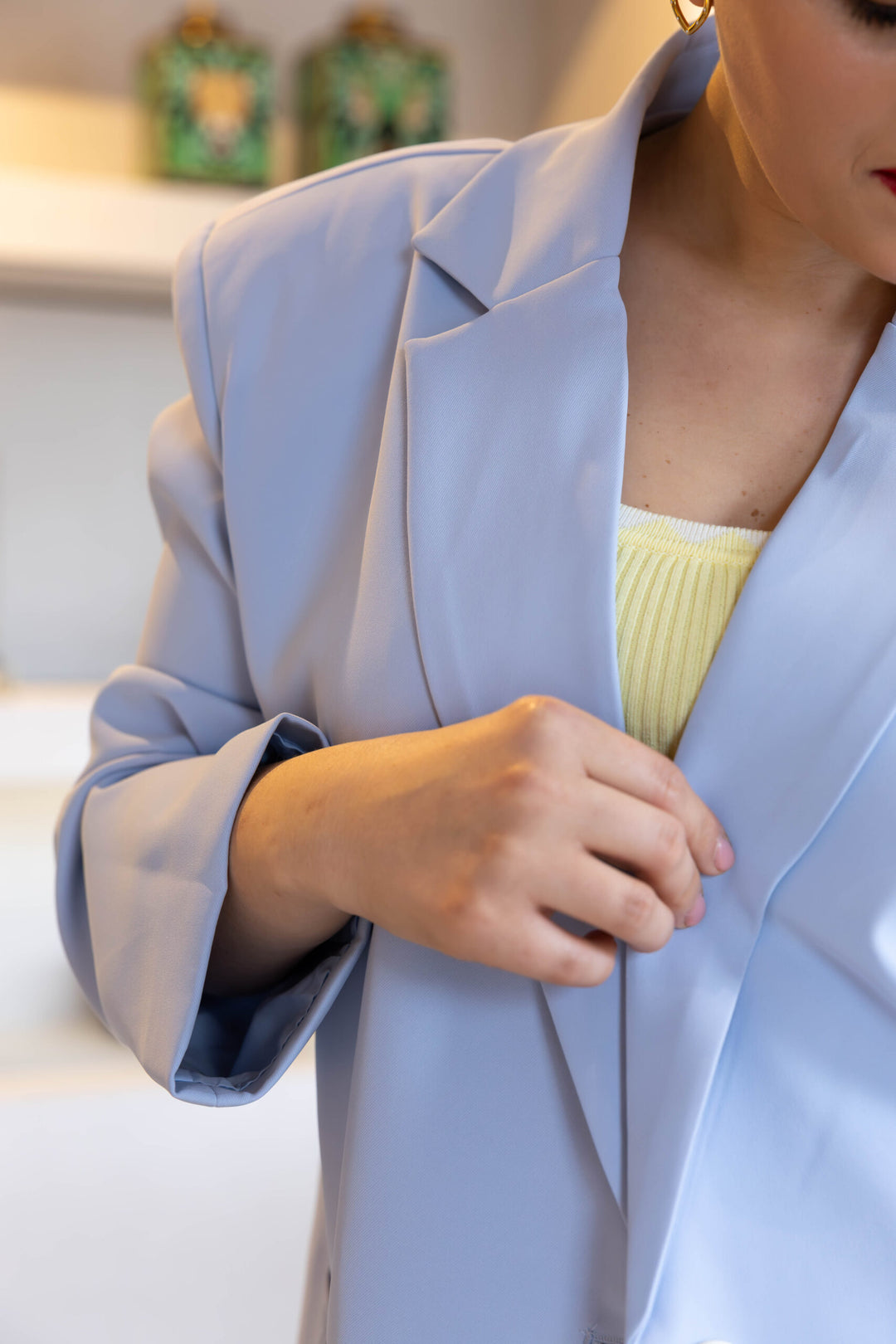 BLAZER AUZL REGULAR FIT PONTO CHIC