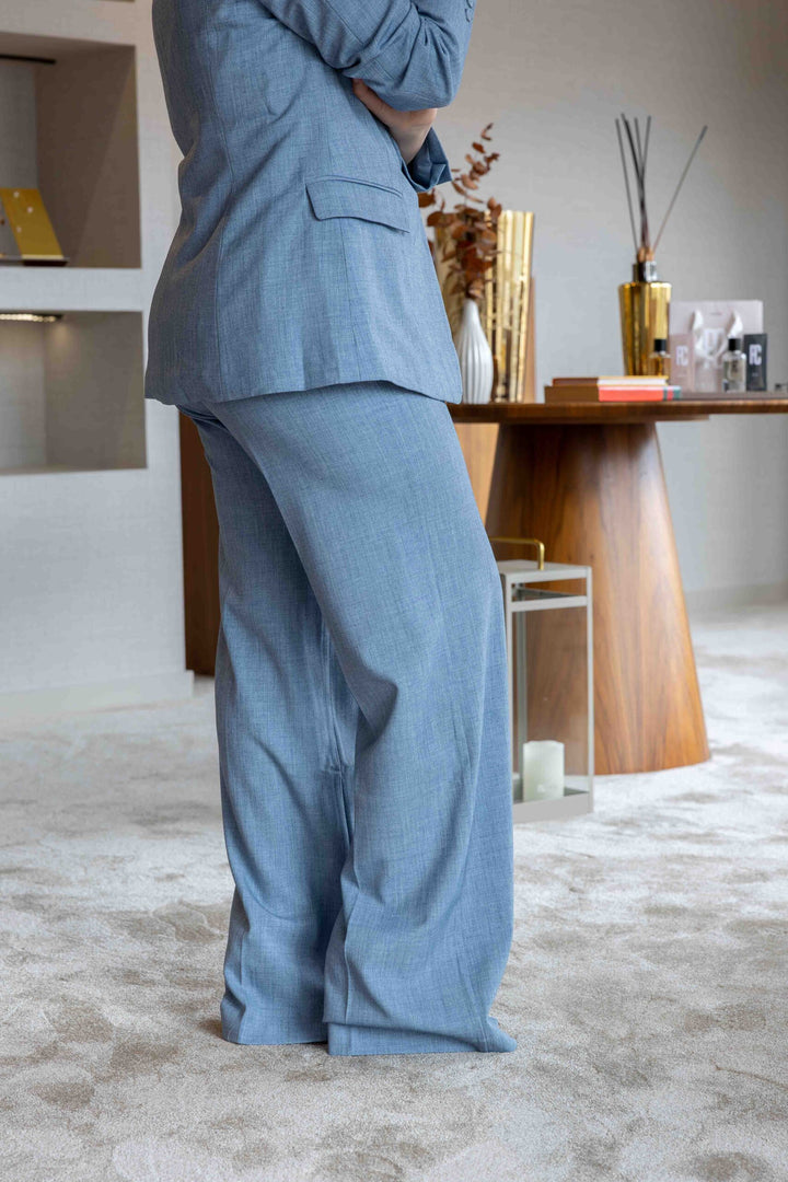 CONJUNTO TECIDO IMITAÇÃO GANGA PONTO CHIC