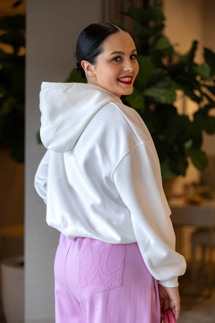 SWEATSHIRT COM CAPUZ LOVE PONTO CHIC