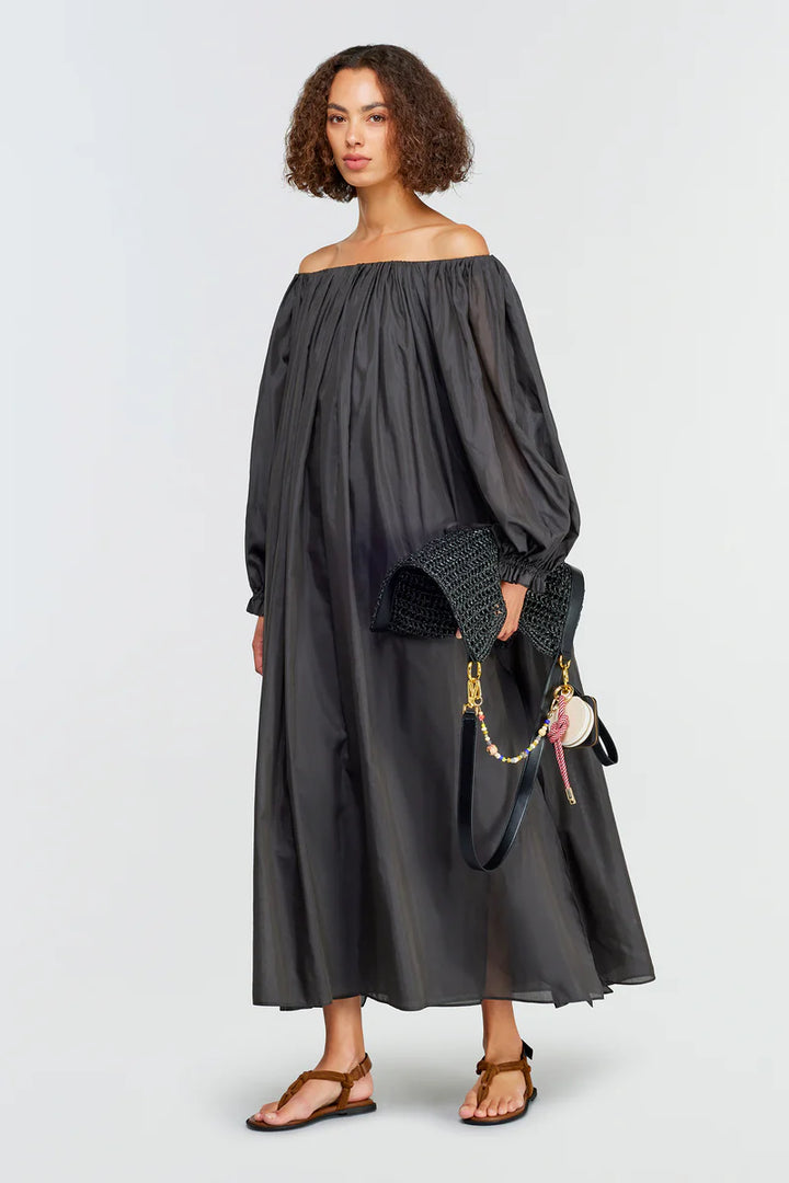 VESTIDO PRETO CAICAI SEMICOUTURE