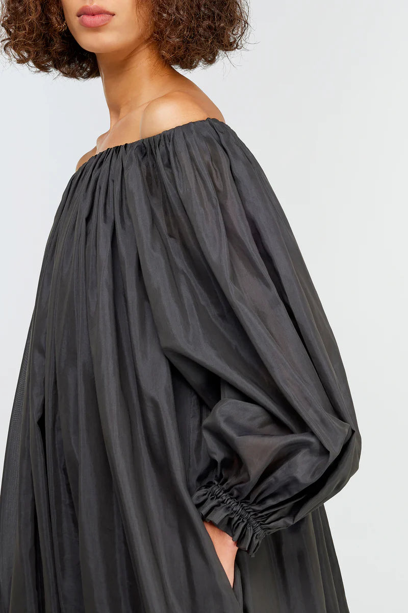 VESTIDO PRETO CAICAI SEMICOUTURE