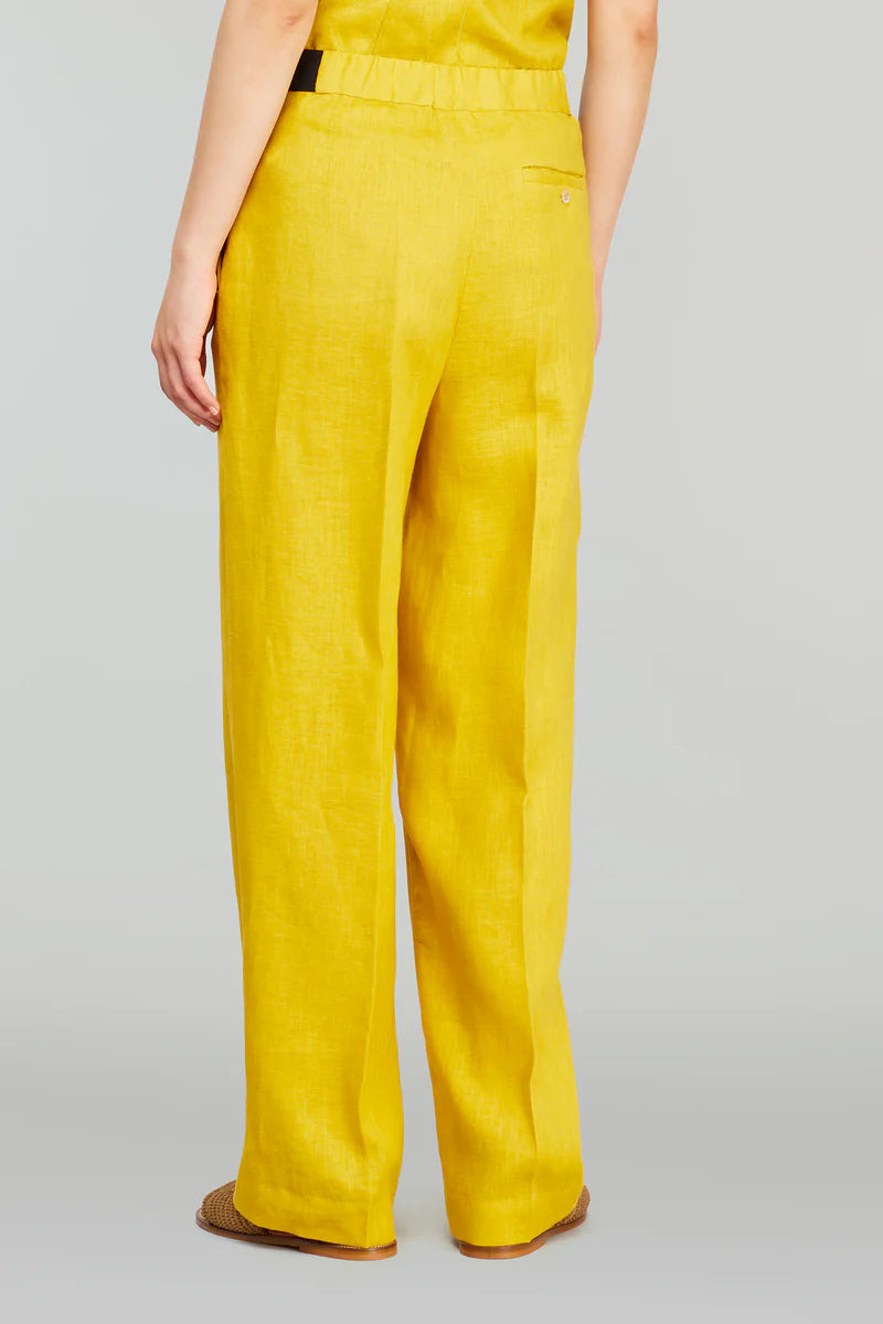 PANTALONA  AMARELA SEMICOUTURE