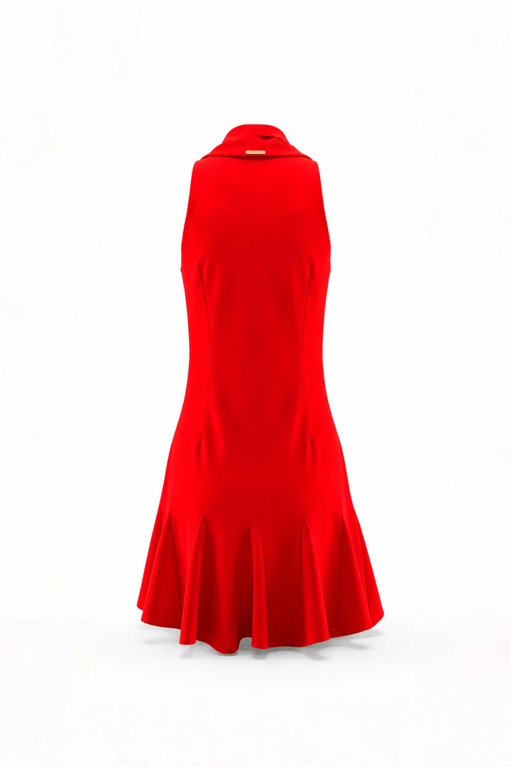 VESTIDO VERMELHO CURTO TRESPASSE SAHOCO