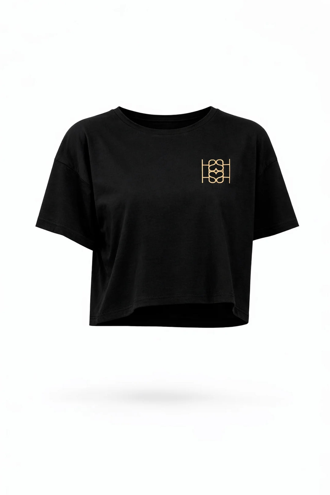 T-SHIRT PRETA COM LOGÓTIPO SAHOCO