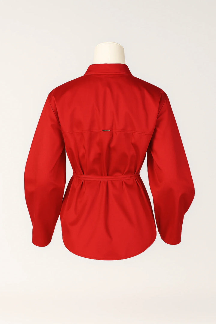 CAMISA VERMELHA COM CORDÕES SAHOCO