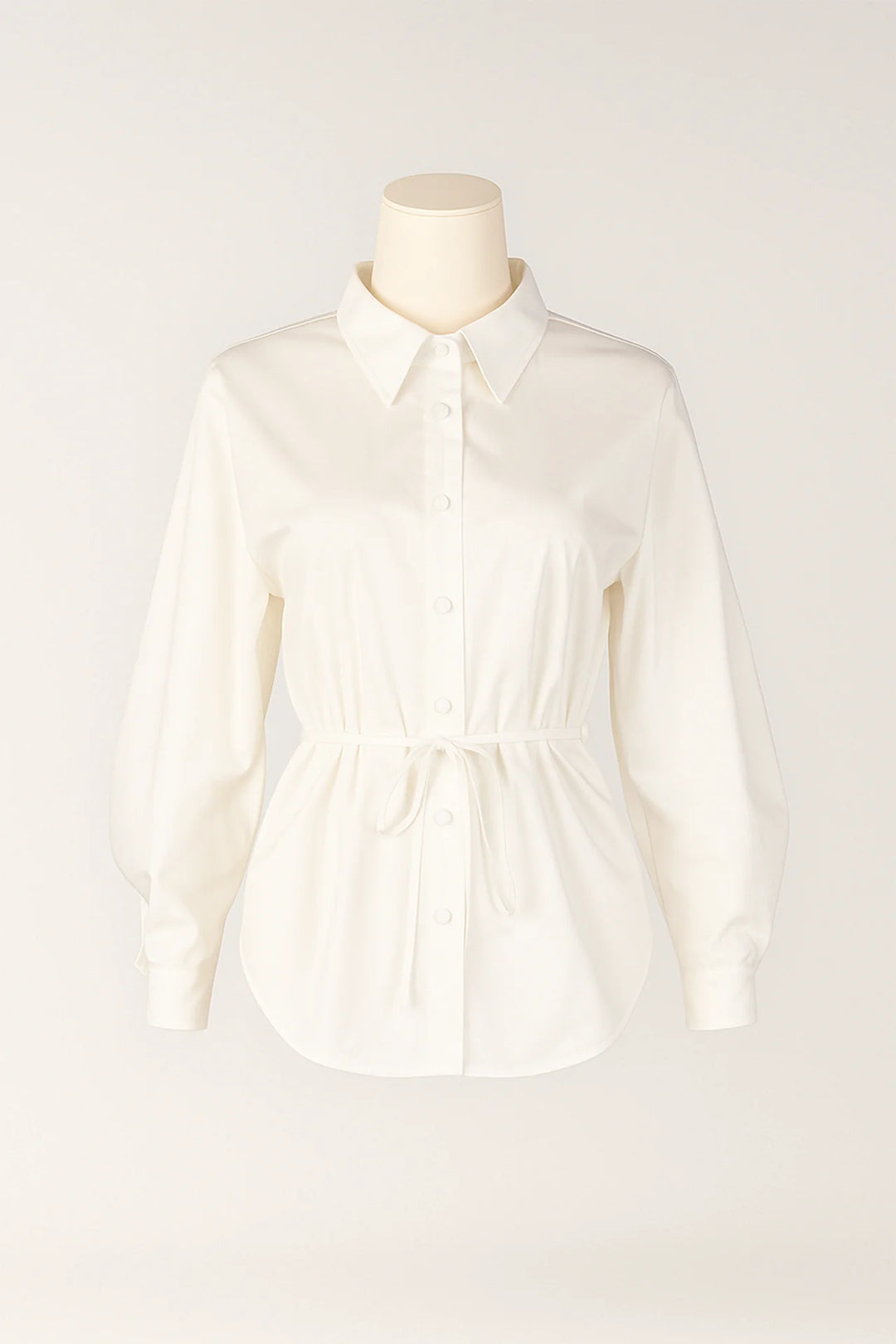 CAMISA BRANCA COM CORDÕES SAHOCO