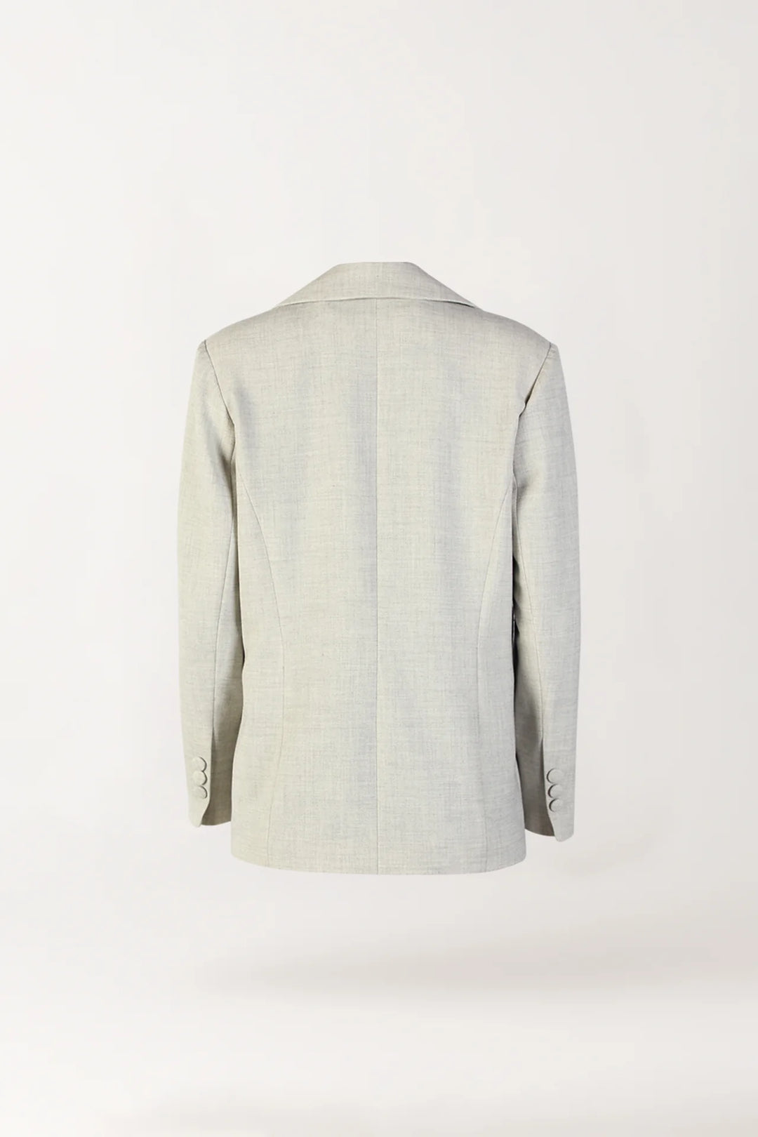 BLAZER CINZA COM EMBLEMA BORDADO SAHOCO