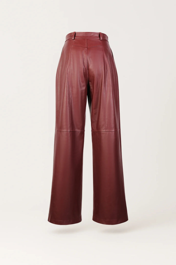 CALÇA DE ECOPELE BORDEAUX SAHOCO