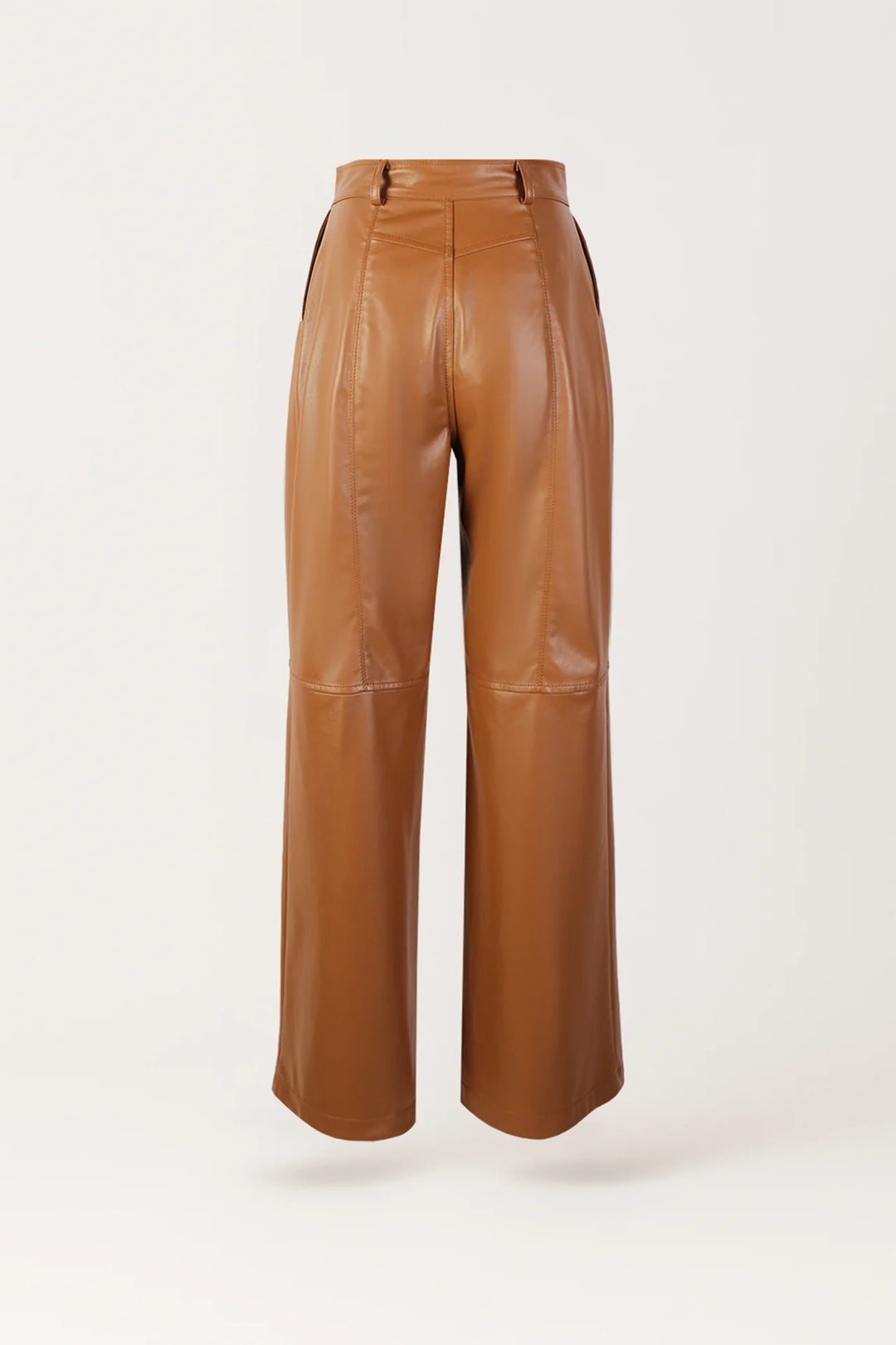 CALÇA DE ECOPELE CASTANHO SAHOCO