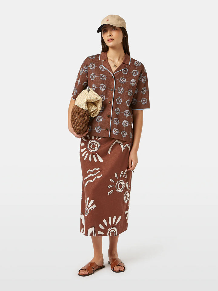 SAIA ESTAMPADA ENVELOPE SCOTCH &amp; SODA