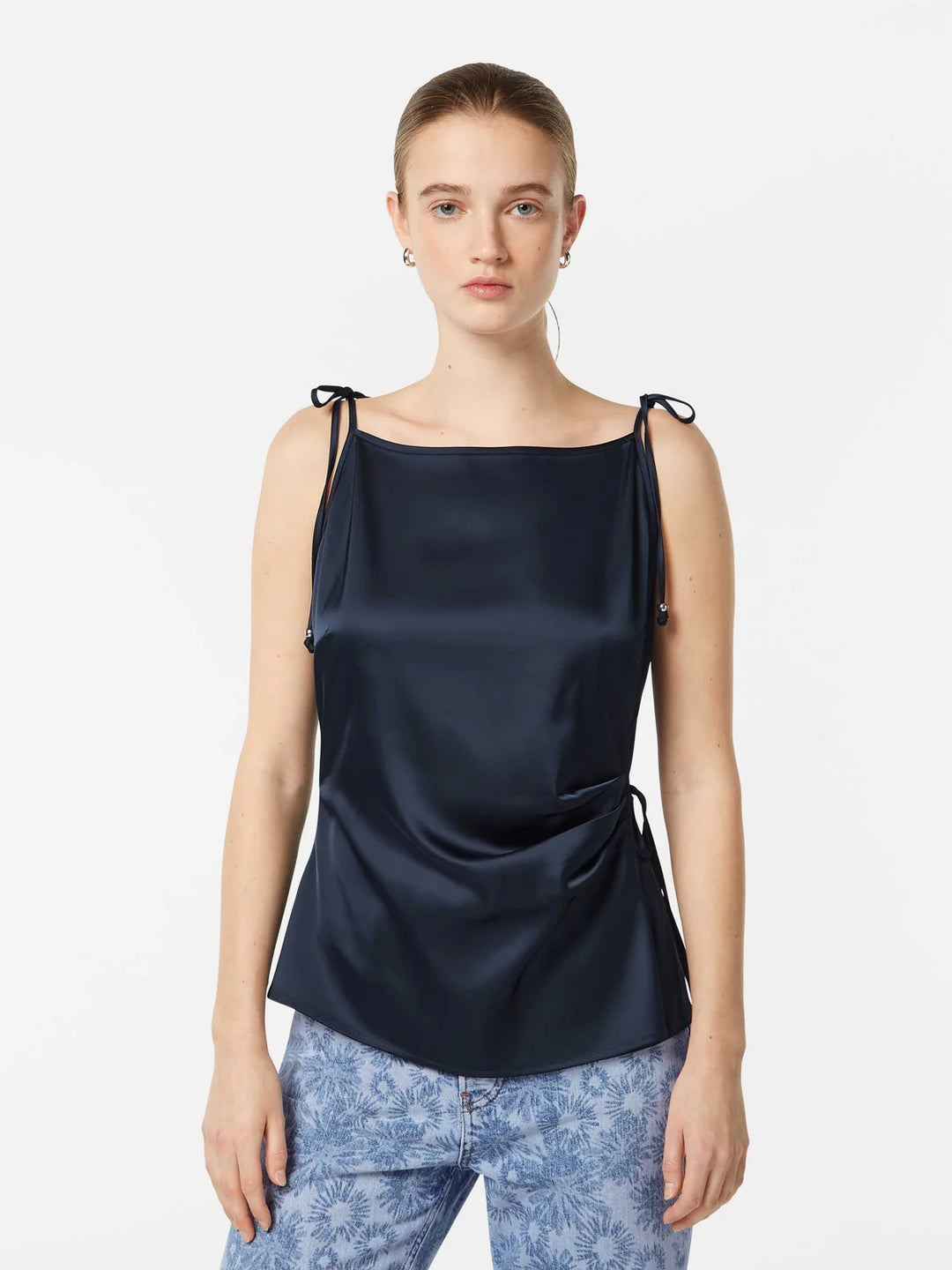 TOP PRETO CETIM SCOTCH &amp; SODA