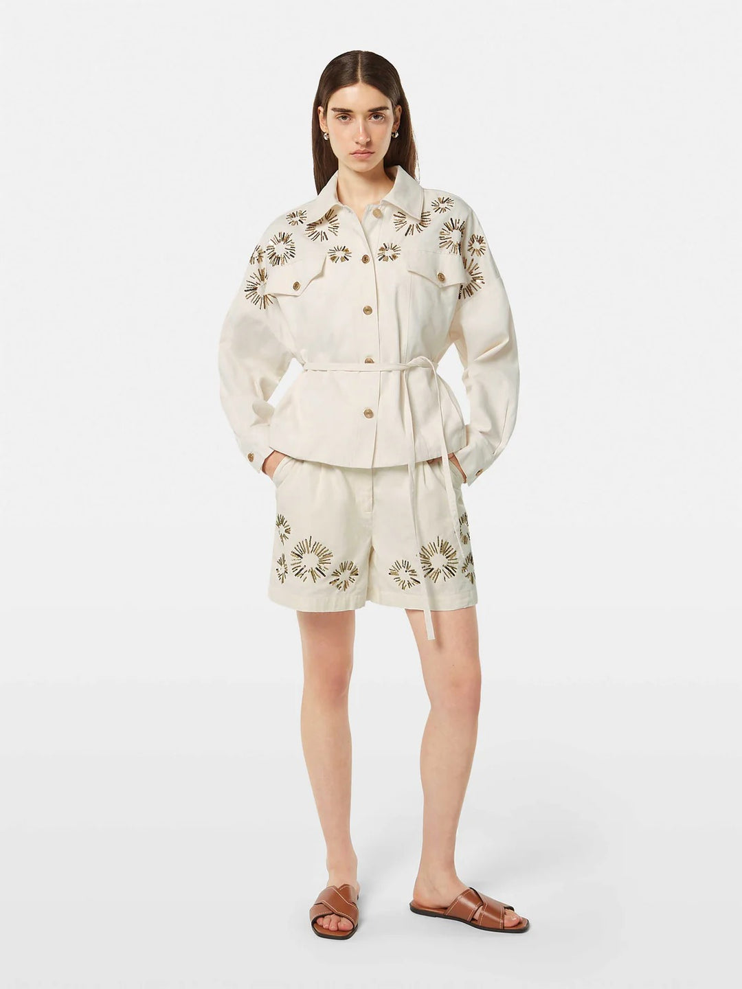 JAQUETA COM APLICAÇÕES SCOTCH &amp; SODA