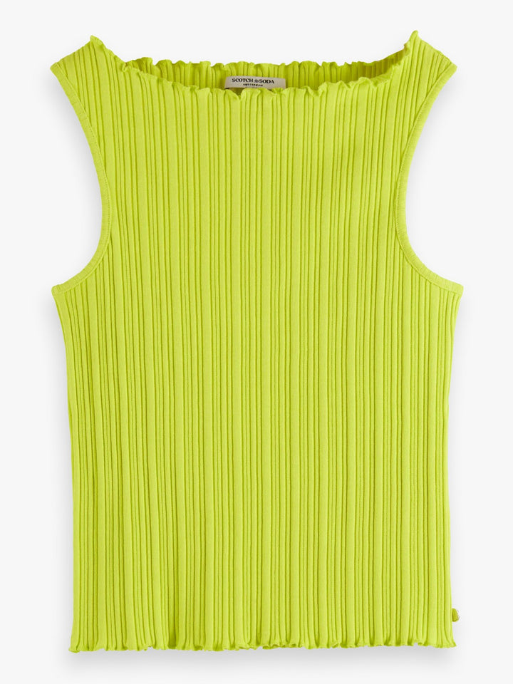 TOP AMARELO SCOTCH &amp; SODA