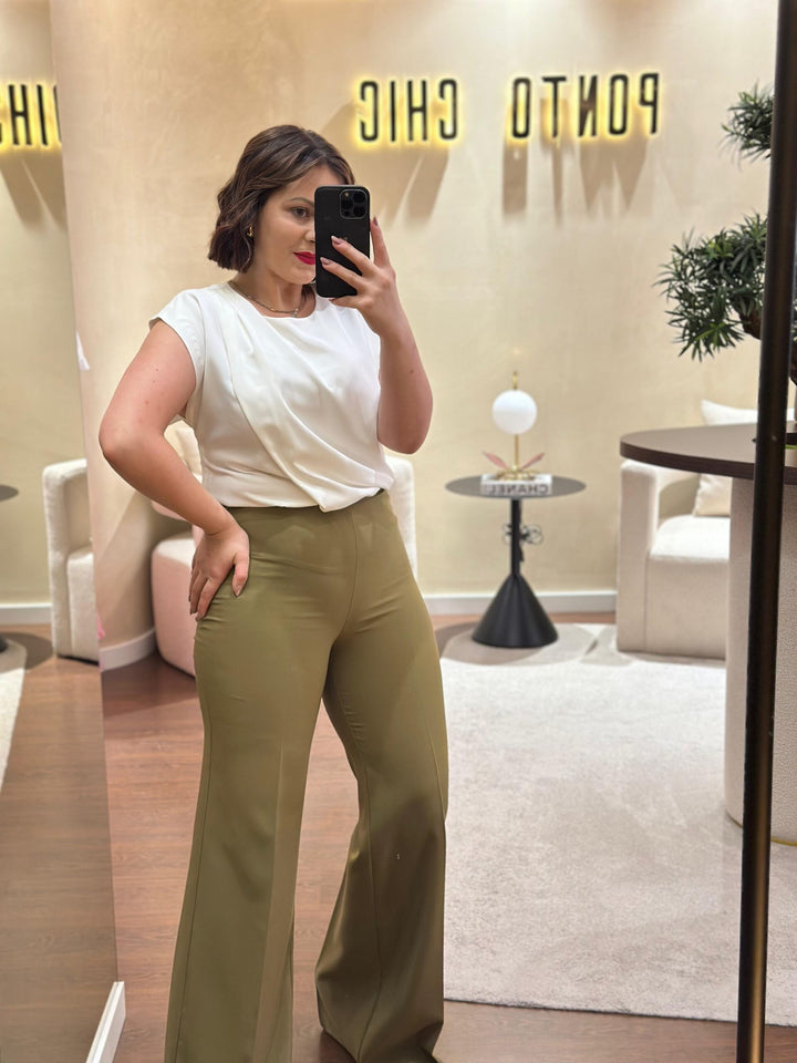 PANTALONA KAKI RINASCIMENTO
