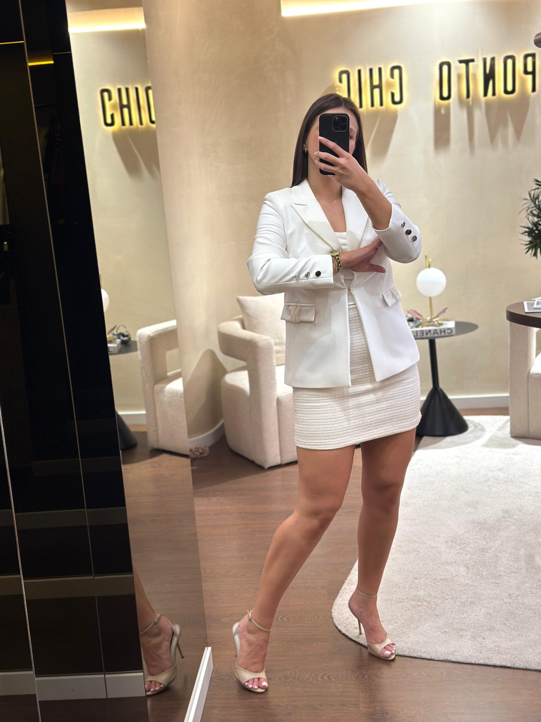 BLAZER BRANCO DE ALFAIATARIA SILVINA CAMPOS