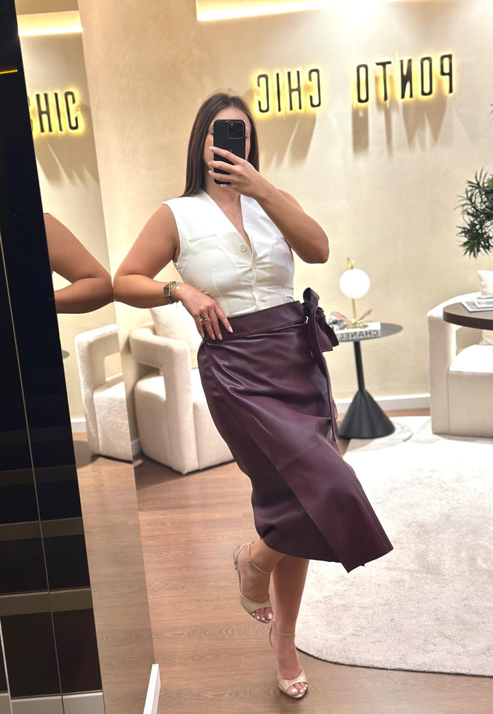BODY ESTILO COLETE BRANCO IMPERIAL