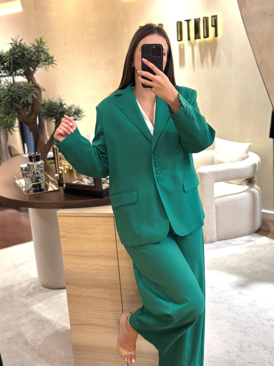 BLAZER OVERSZIED VERDE JIJIL