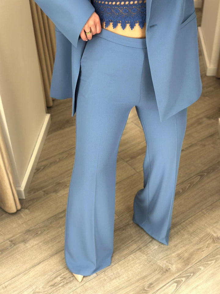 CALÇA AZUL COBALTO DE ALFAIATARIA IMPERIAL