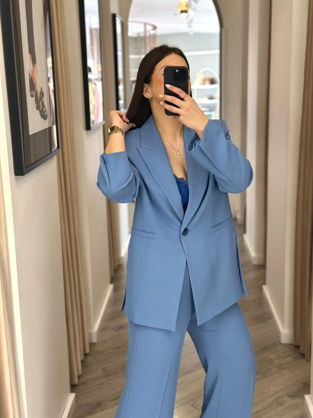 BLAZER AZUL COBALTO DE ALFAIATARIA IMPERIAL