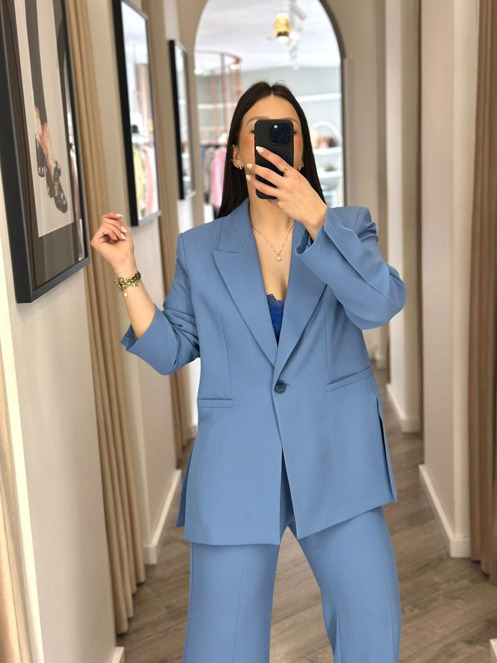 BLAZER AZUL COBALTO DE ALFAIATARIA IMPERIAL
