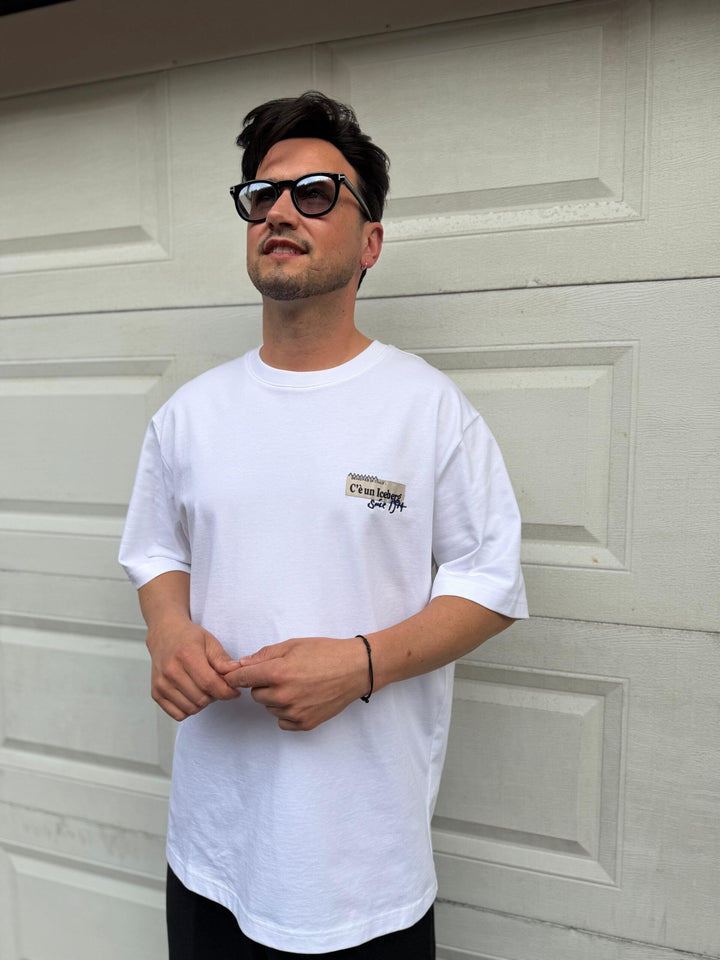T SHIRT BRANCA REGULAR ICEBERG MEN