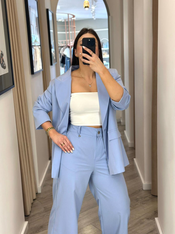 BLAZER AZUL DE ALFAIATARIA DIXIE