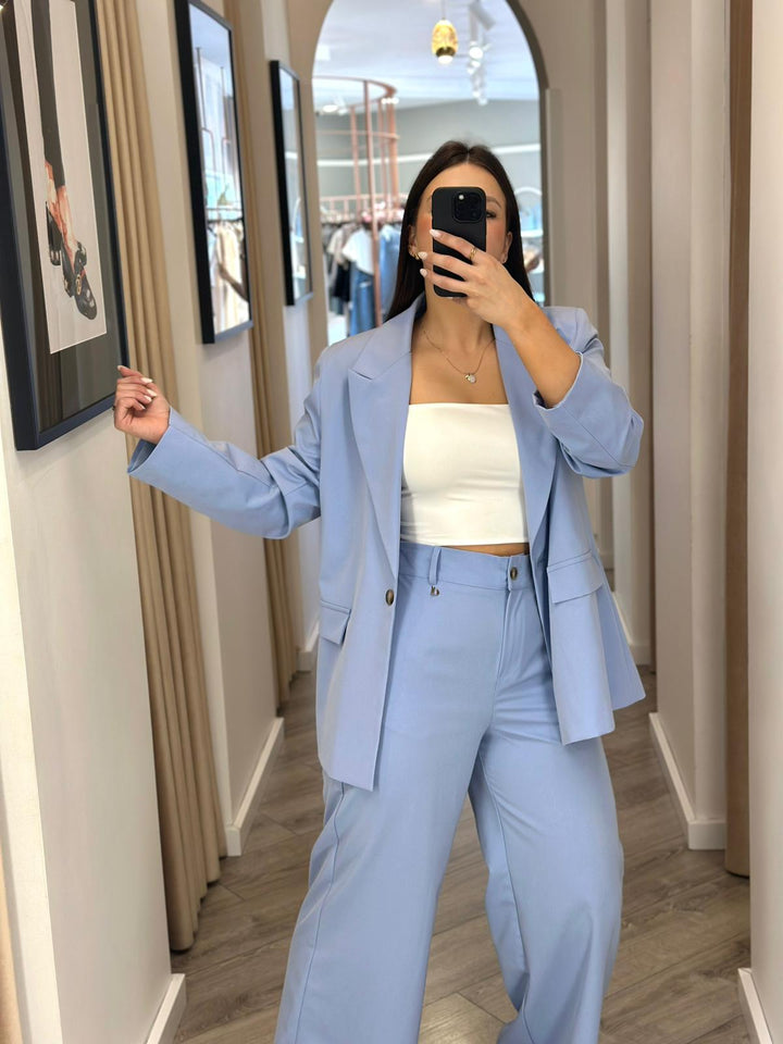 CALÇA AZUL DE ALFAIATARIA DIXIE