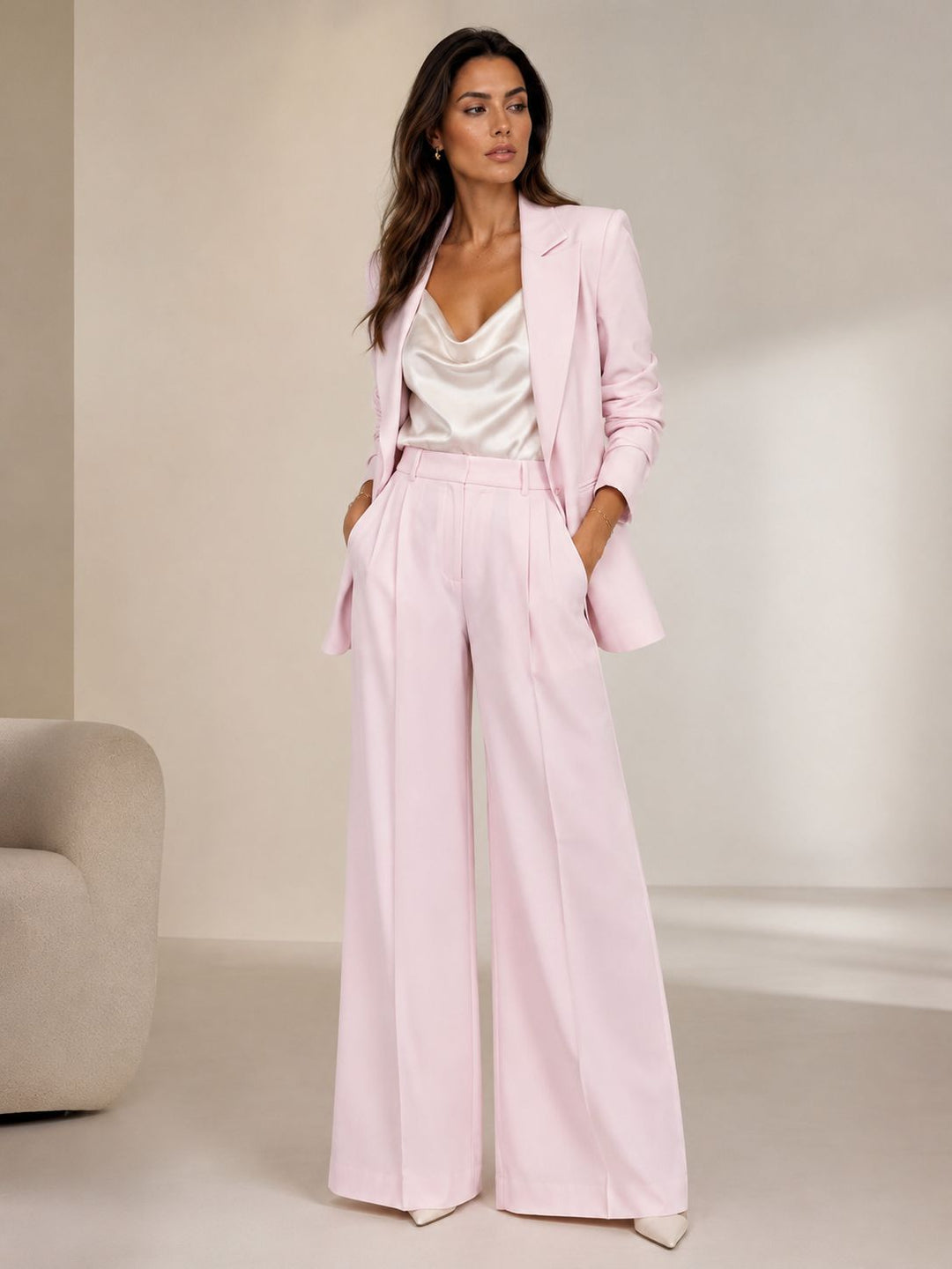 BLAZER ROSA CLÁSSICO RINASCIMENTO