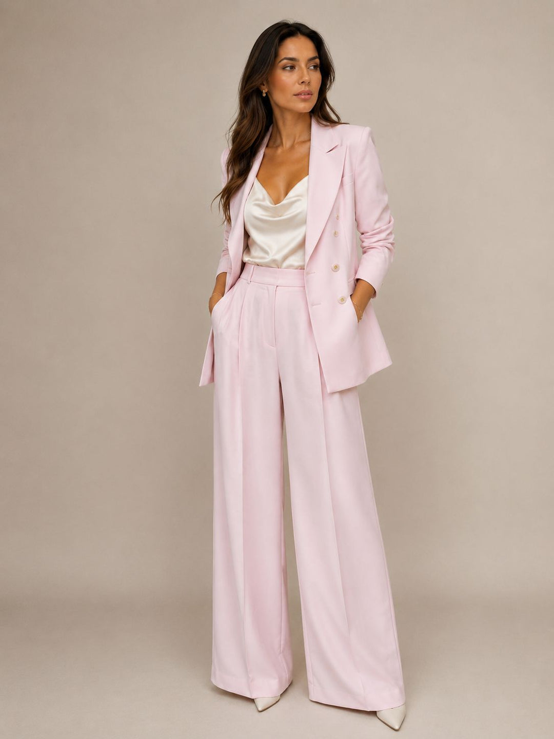 BLAZER TRESPASSE ROSA RINASCIMENTO
