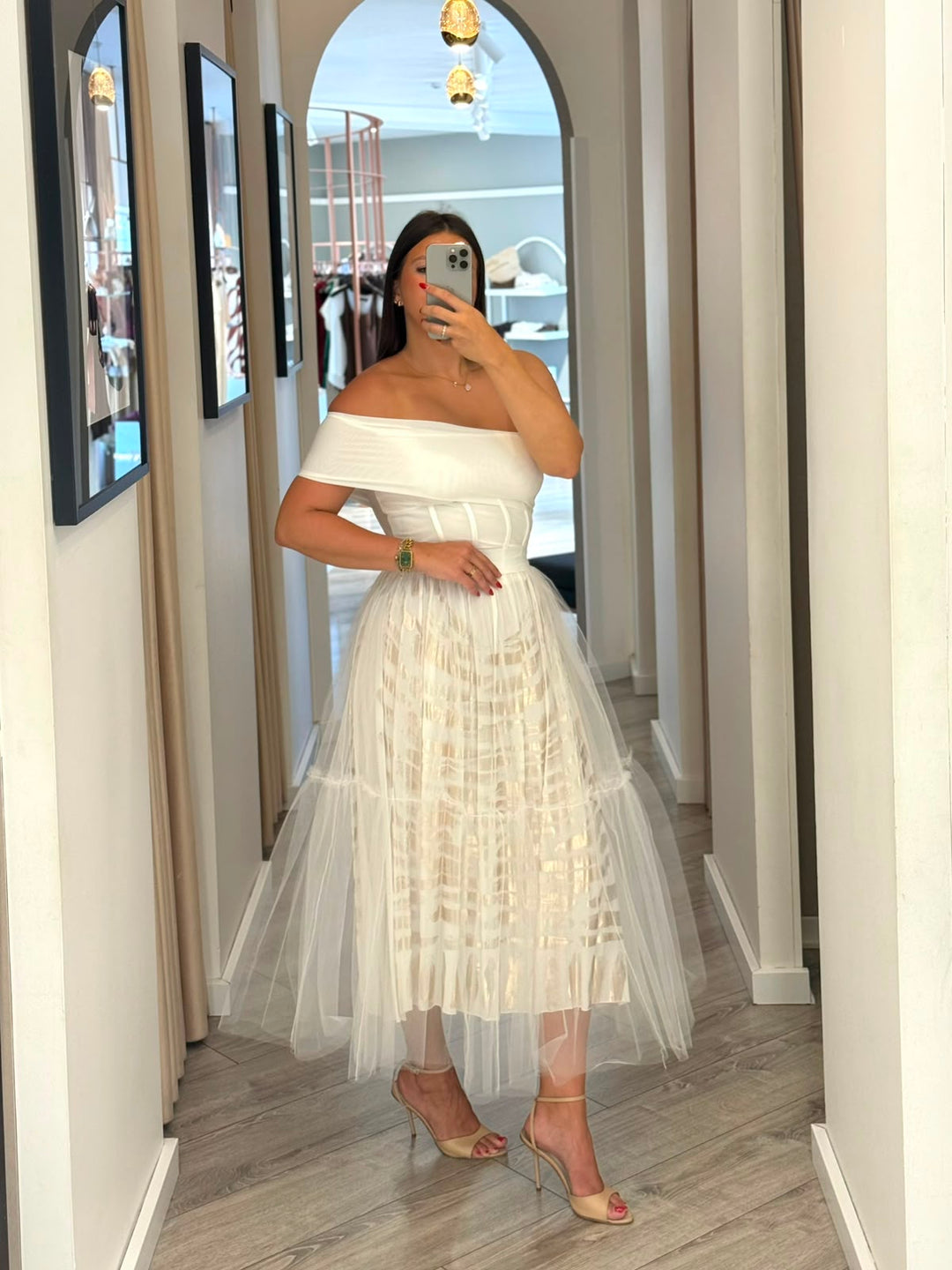 TOP CAI-CAI ESTRUTURADO BRANCO PONTO CHIC