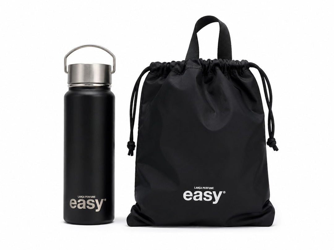 GARRAFA TÉRMICA PRETA EASY LANÇA PERFUME